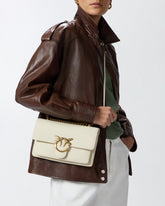 Borsa piccola a tracolla Love Bag in pelle morbida - | Pinko