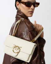 Borsa piccola a tracolla Love Bag in pelle morbida - | Pinko