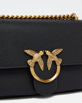 Borsa piccola a tracolla Love Bag in pelle morbida - | Pinko