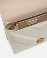 Minibolso bandolera Love Bag de napa con acolchado chevrón - | Pinko