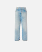 Jeans loose fit con spacchetti - | Pinko