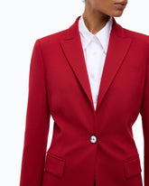 Einreihige Blazer-Jacke - | Pinko