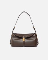 Sac porté épaule moyen Saddle Bag en cuir - | Pinko