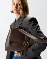Leather maxi Love Bag Slouchy shoulder bag - | Pinko