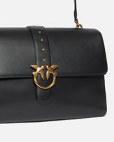 Borsa a spalla maxi Love Bag Slouchy in pelle - Nero | Pinko