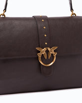 Borsa a spalla grande Extra Love Bag One Slouchy in pelle new biker - | Pinko