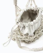 Borsa a spalla piccola con micro strass - | Pinko