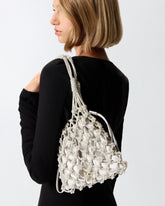 Borsa a spalla piccola con micro strass - | Pinko