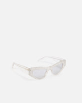Cat-eye sunglasses with rhinestones - | Pinko