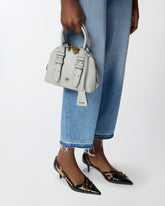 Leather Mini Escape Bag bowling bag - | Pinko