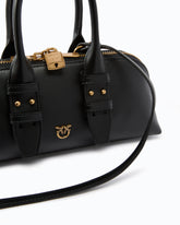 Borsa piccola a mano Escape Bag in pelle - Nero | Pinko