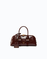 Borsa a mano piccola Escape Bag Horizontal in pelle new shiny - | Pinko