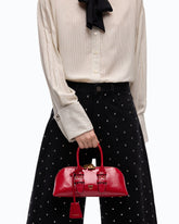 Escape Bag Horizontal small handbag in new shiny leather - | Pinko