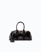 Escape Bag Horizontal small handbag in new shiny leather - | Pinko