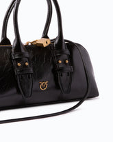 Μικρή τσάντα χειρός Escape Bag Horizontal από δέρμα new shiny - | Pinko