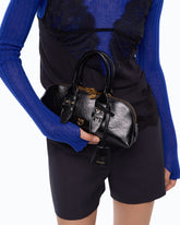 Μικρή τσάντα χειρός Escape Bag Horizontal από δέρμα new shiny - | Pinko