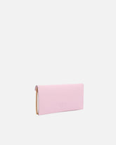 Borsa a bustina piccola in pelle liscia con logo Love Birds - | Pinko