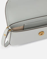 Borsa a spalla media Saddle Flat in pelle - | Pinko