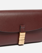 Borsa a spalla media Saddle Flat in pelle - | Pinko