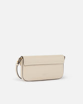 Bolso de hombro mediano Saddle Flat de piel - | Pinko