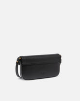 Sac porté épaule moyen Saddle Flat en cuir - | Pinko