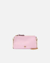 Petit sac à bandoulière Mini Double Bag en cuir - | Pinko