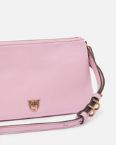 Petit sac à bandoulière Mini Double Bag en cuir - | Pinko