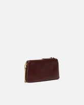 Borsa a tracolla Mini Double Bag piccola in pelle con tracolla - | Pinko