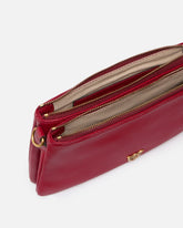 Kleine Umhängetasche Mini Double Bag aus Leder mit Schulterriemen - | Pinko
