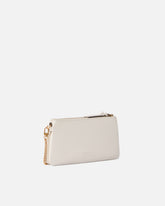 Leather Mini Double Bag with shoulder strap - | Pinko