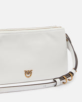 Petit sac à bandoulière Mini Double Bag en cuir - | Pinko