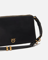 Borsa a tracolla piccola Double Bag Mini in nylon - | Pinko
