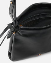 Borsa a spalla Mini Slouchy Bag in pelle con logo Love Birds - | Pinko