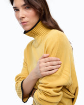 Wool and cashmere turtleneck sweater - | Pinko