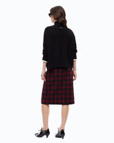 Jersey de cuello alto de lana y cachemira - | Pinko