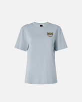 Camiseta con aplicación joya Love Birds - | Pinko
