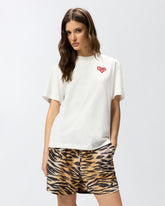 T-shirt με τη λέξη Amore με στρας - | Pinko