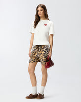 T-shirt con lettering Amore in strass - | Pinko