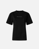 T-shirt More Strass Less Stress - | Pinko