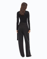 Pantalon portefeuille wide leg - | Pinko