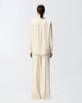 Chemise en soie sand wash - | Pinko
