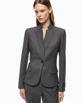Giacca sartoriale in misto lana - | Pinko