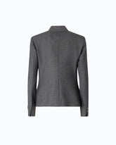 Tailored wool-blend jacket - | Pinko