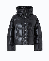 Technical canvas jacket with hood - | Pinko