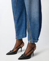 Jeans balloon fit con zip - | Pinko