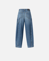 Jeans balloon fit con zip - | Pinko