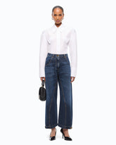 Jeans straight fit con passante workwear - | Pinko