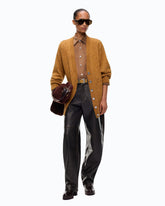 Cardigan in misto lana full strass - | Pinko