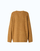 Cardigan in misto lana full strass - | Pinko