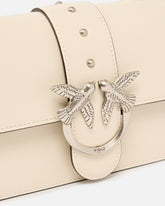 Kleine Umhängetasche Love Bag aus Leder - | Pinko